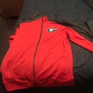 Nike UGA Sweat Suit Jacket and Pants